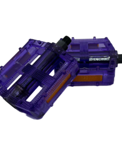 PAR PEDAL TRANSPARENTE 1/2 VIO