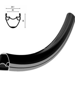 LLANTA RUTA ALPHA 700C CNC 32A INT:20 EXT:24 ALT:24